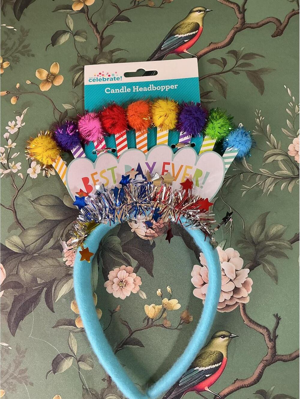 Lot of 8 Birthday Candle Headband Headboppers Party Accessories NEW